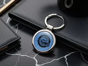 Personalised Keychain Racing Alloy Style Fit